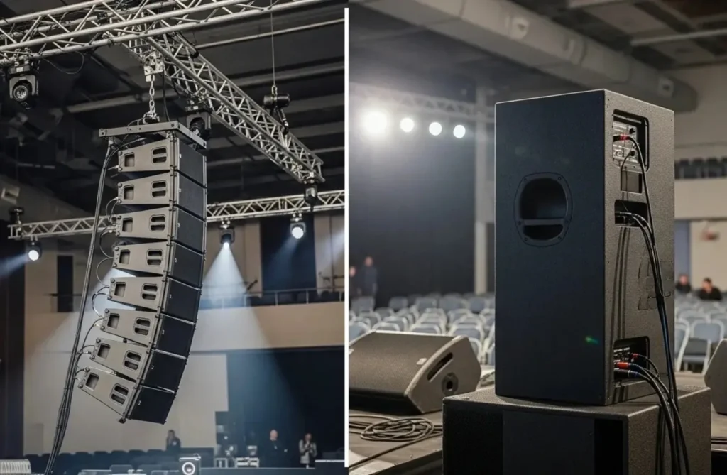Line Array vs. Point Source Speakers